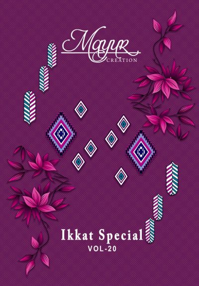 MAYUR IKKAT VOL 20 COTTON PRINTED SUITS SUPPLIER