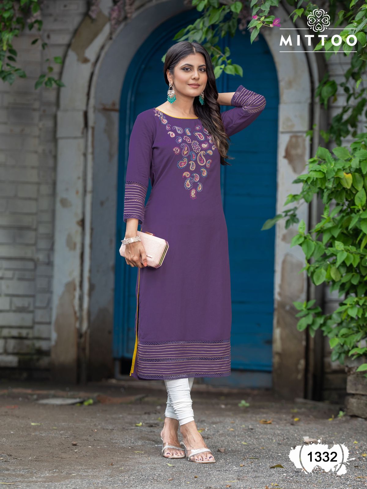 MITTOO PALAK VOL 39 RAYON EMBROIDERY KURTI