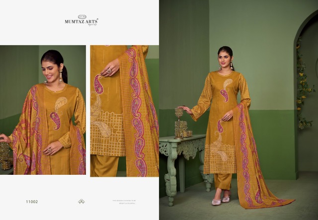 MUMTAZ ARTS ANAMIKA PURE JAM SILK SUITS CATALOG