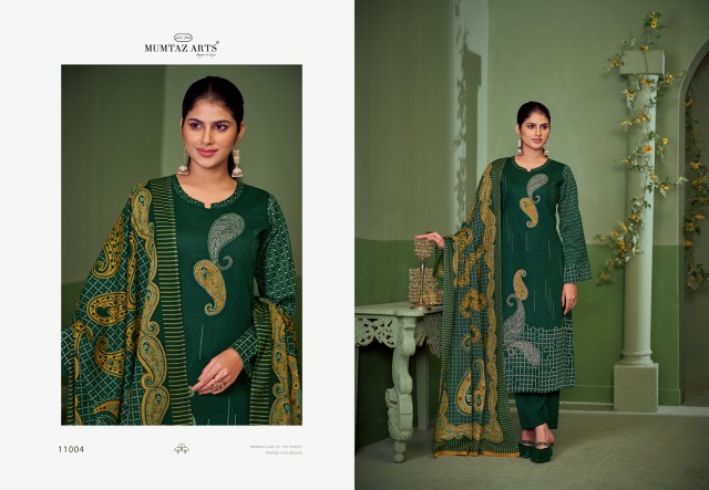 MUMTAZ ARTS ANAMIKA PURE JAM SILK SUITS CATALOG