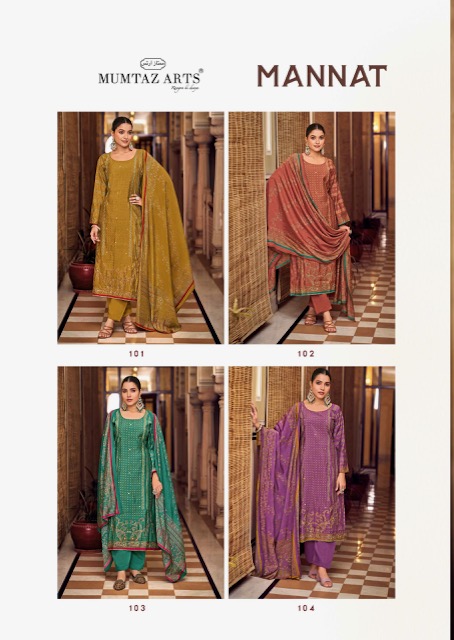 MUMTAZ ARTS MANNAT VISCOSE DIGITAL PRINT SUITS