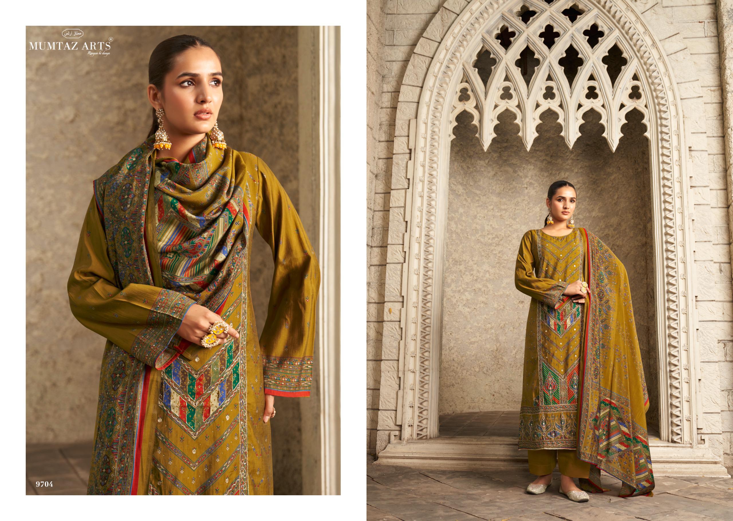 MUMTAZ ARTS MUSKAN PURE VISCOSE MUSLIN SUITS