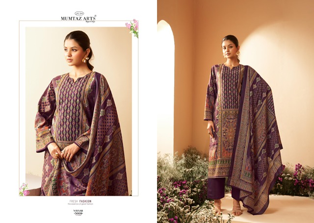 MUMTAZ ARTS NAYAAB VOL 3 VISCOSE MUSLIN SUITS