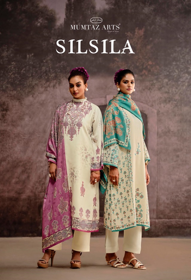 MUMTAZ ARTS SILSILA PASHMINA WINTER SUITS CATALOG