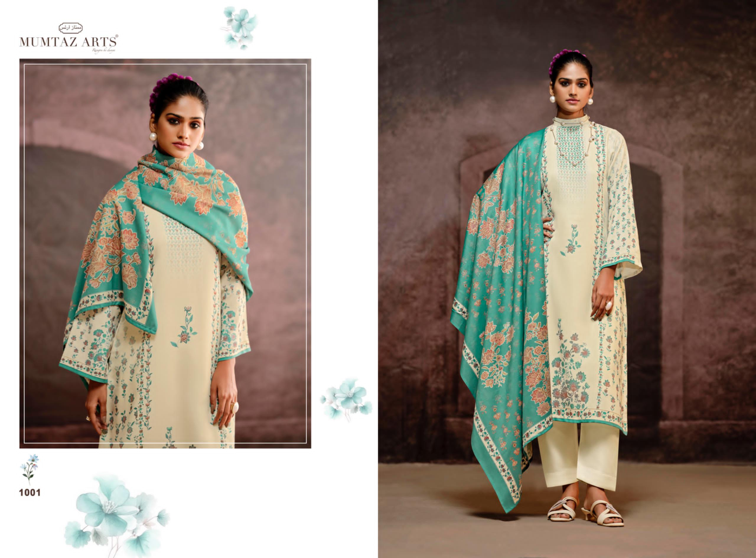 MUMTAZ ARTS SILSILA PASHMINA WINTER SUITS CATALOG