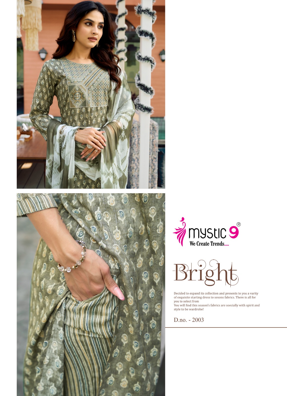 MYSTIC 9 MEERA VOL 2 RAYON READYMADE KURTI SUPPLIER