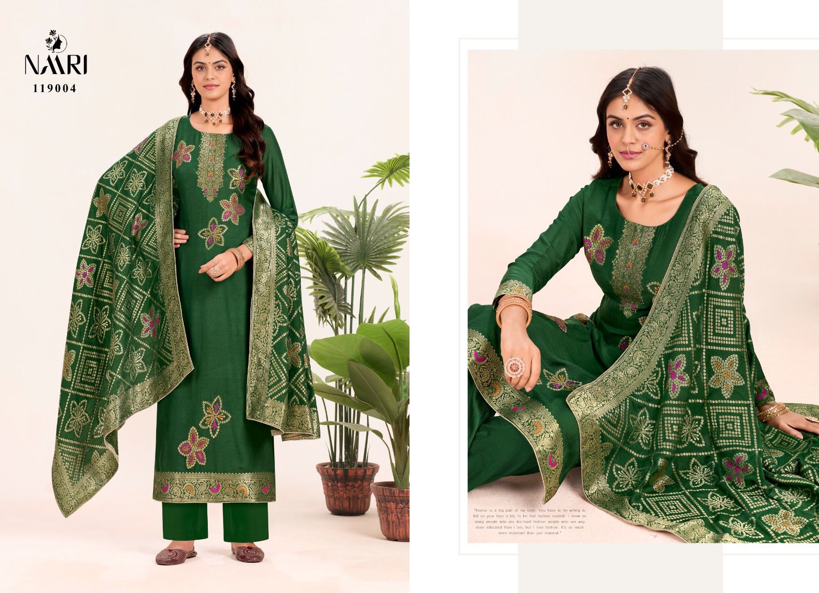 NAARI LIBAS PURE MUSLIN SALWAR SUIT WHOLESALER