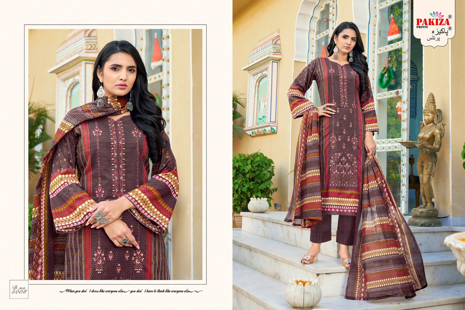 PAKIZA PRINTS ABU SAEED VOL 50 KASHMIRI WORK SUITS