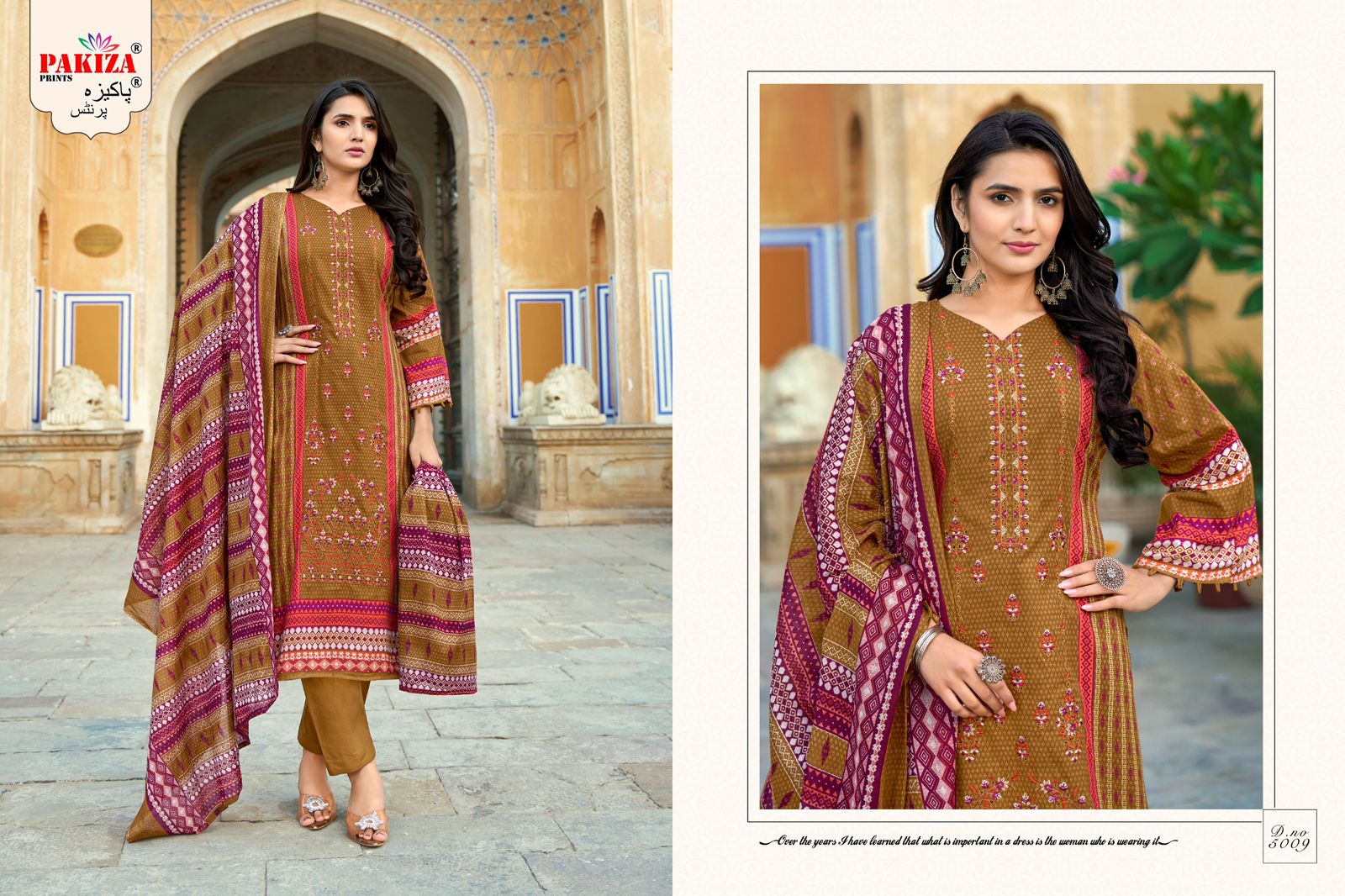 PAKIZA PRINTS ABU SAEED VOL 50 KASHMIRI WORK SUITS