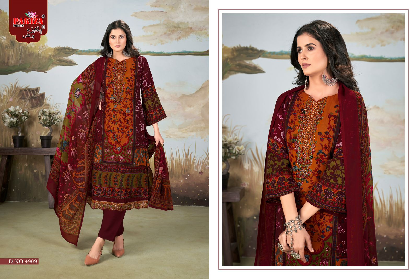 PAKIZA PRINTS LIBAS-E-KHAAS VOL 49 KASHMIRI SUITS