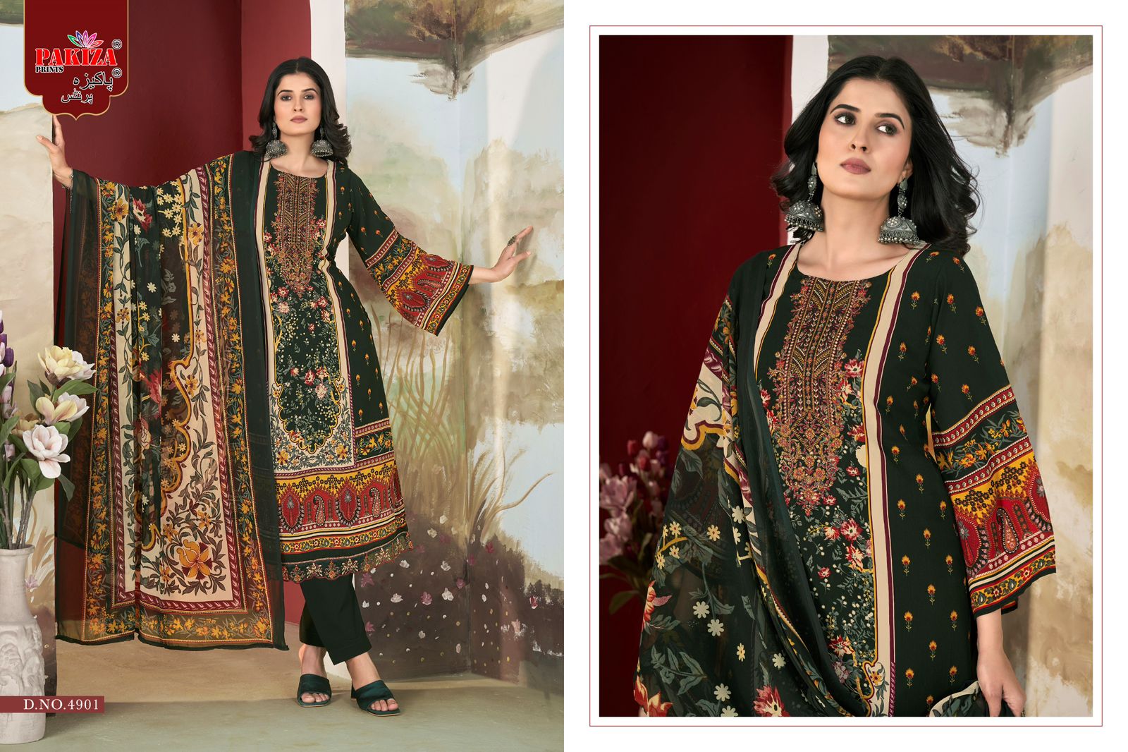 PAKIZA PRINTS LIBAS-E-KHAAS VOL 49 KASHMIRI SUITS