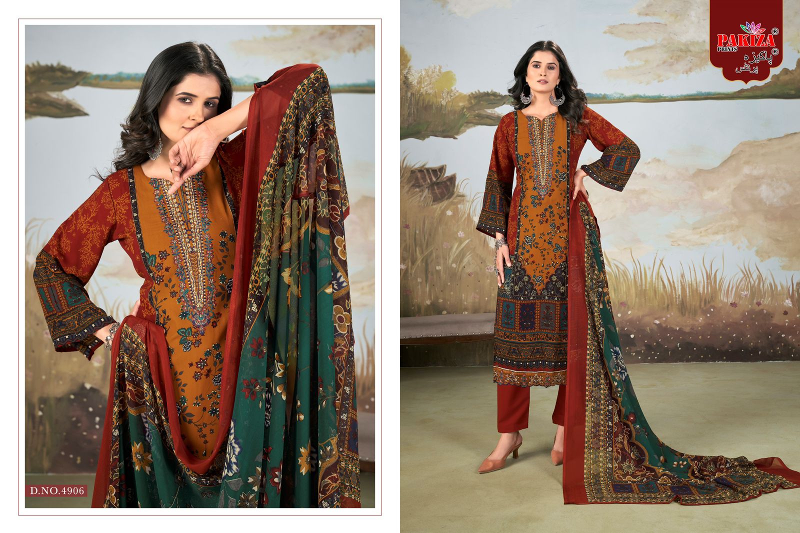 PAKIZA PRINTS LIBAS-E-KHAAS VOL 49 KASHMIRI SUITS