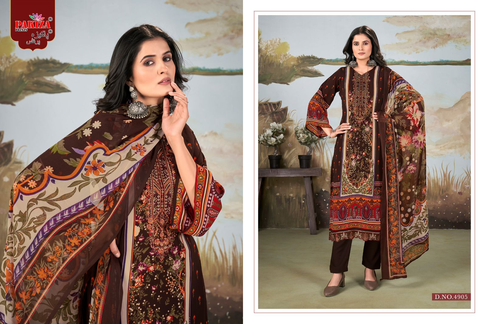 PAKIZA PRINTS LIBAS-E-KHAAS VOL 49 KASHMIRI SUITS