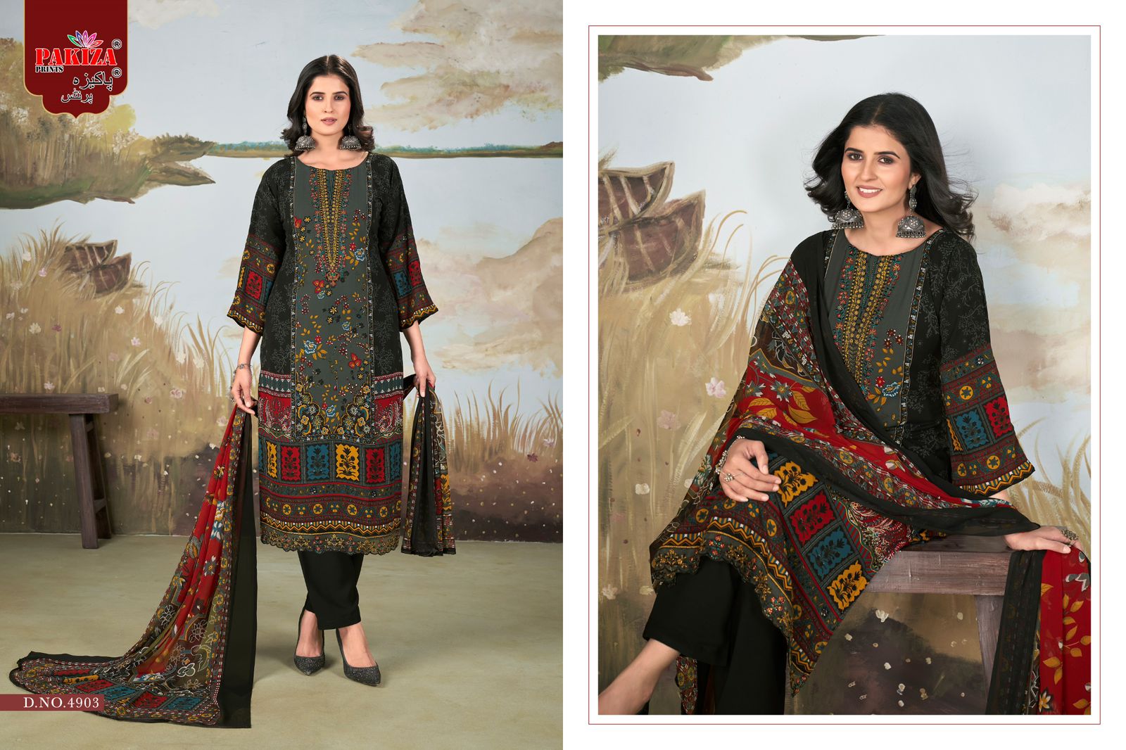 PAKIZA PRINTS LIBAS-E-KHAAS VOL 49 KASHMIRI SUITS