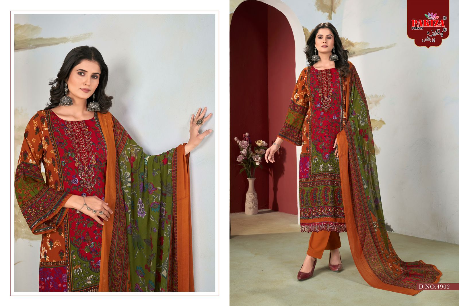 PAKIZA PRINTS LIBAS-E-KHAAS VOL 49 KASHMIRI SUITS