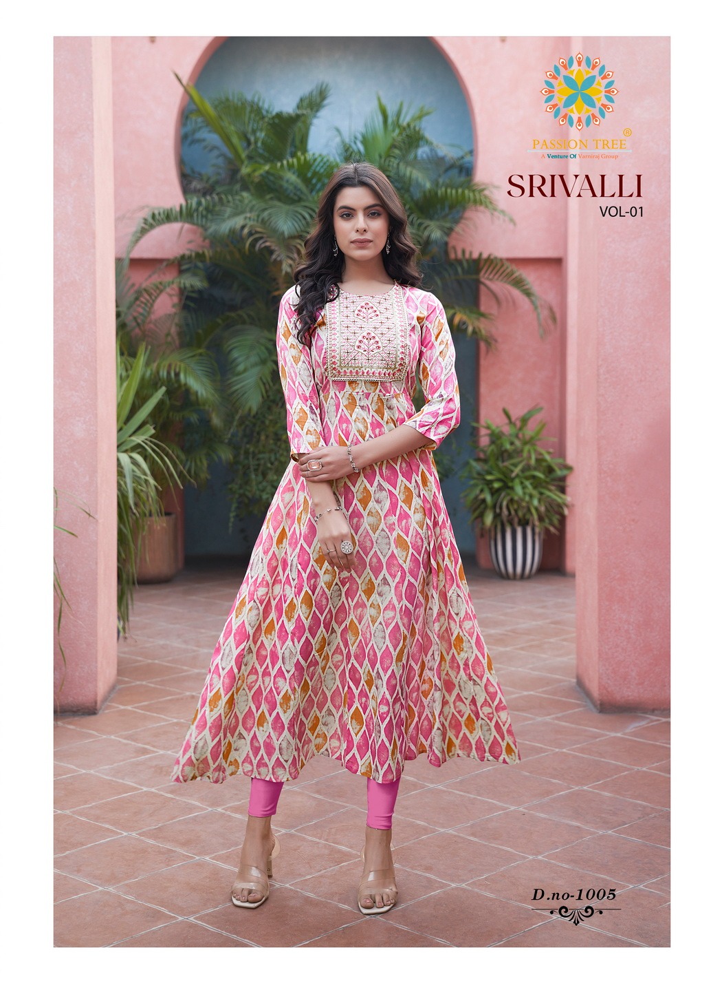 PASSION TREE SRIVALLI VOL 1 RAYON READYMADE KURTI