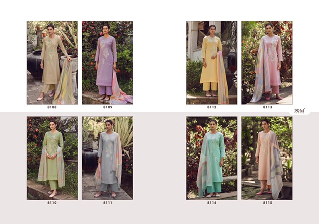 PRM TRENDZ ZAAHIRA PURE LAWN COTTON SUITS