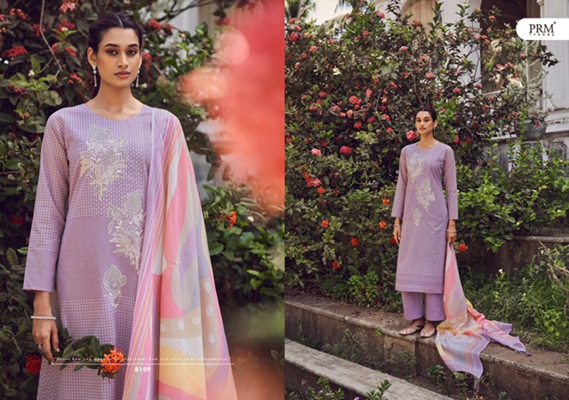 PRM TRENDZ ZAAHIRA PURE LAWN COTTON SUITS