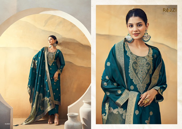 RAAZI NADIA PURE BEMBERG SUITS BY RAMA FASHION