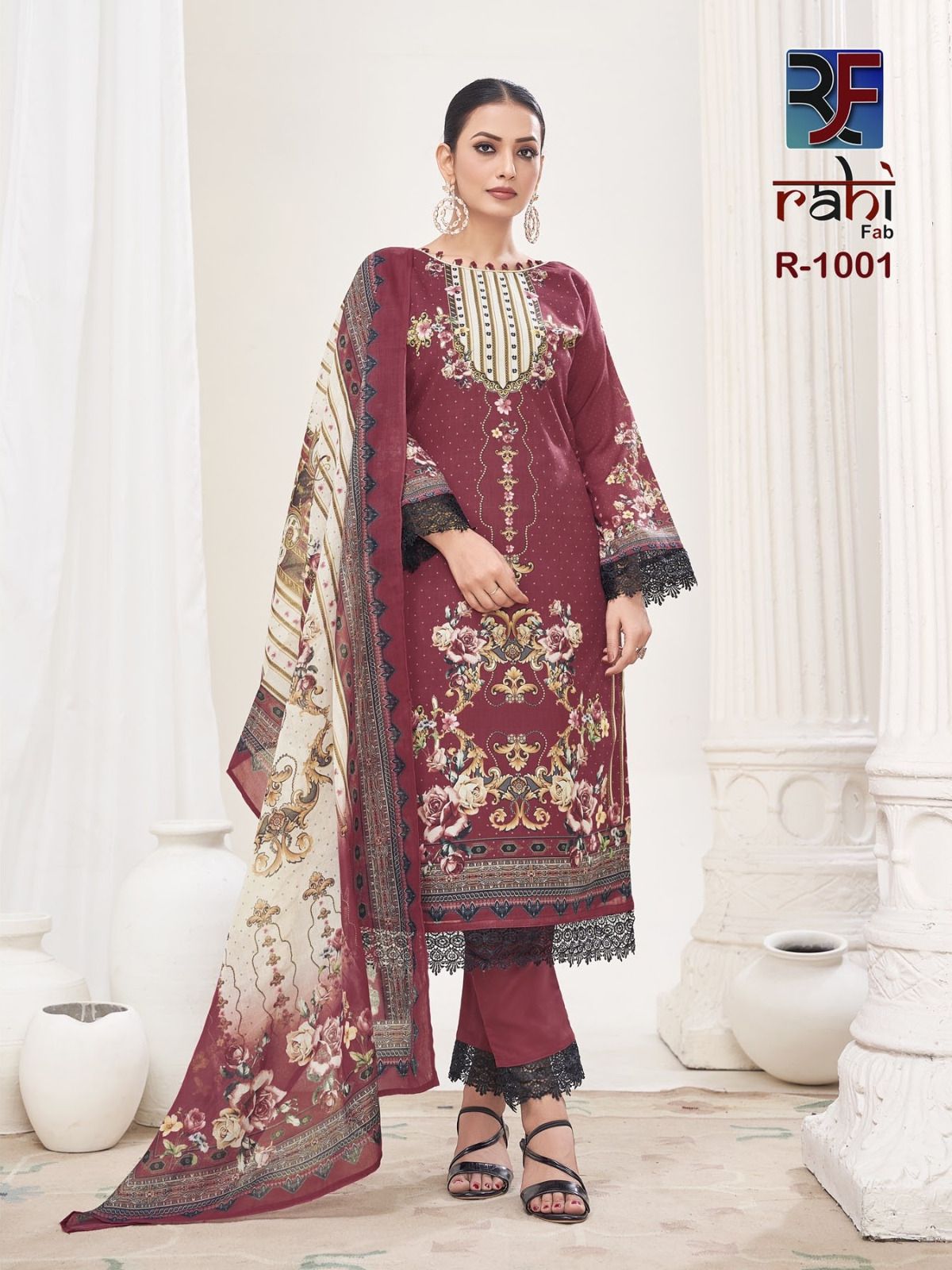 RAHI FAB RAHABAT VOL 1 READYMADE COTTON SUITS