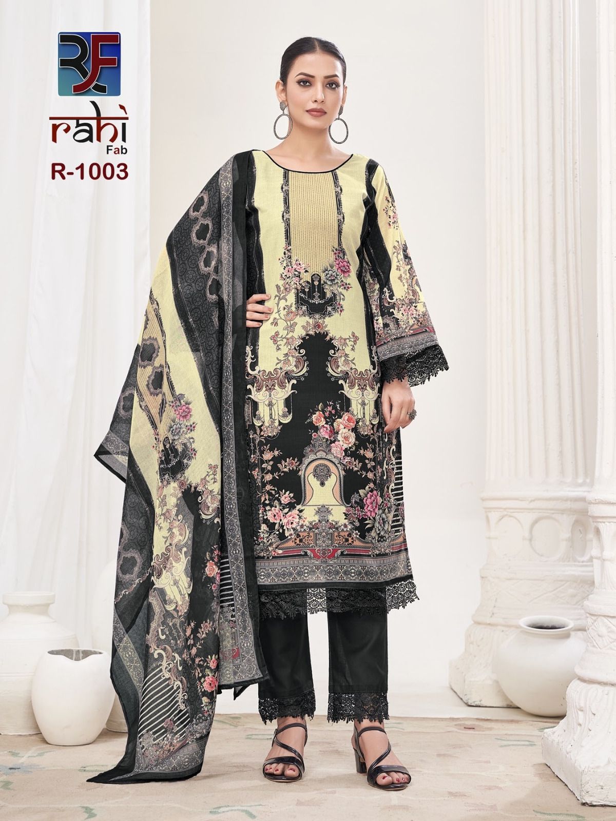 RAHI FAB RAHABAT VOL 1 READYMADE COTTON SUITS