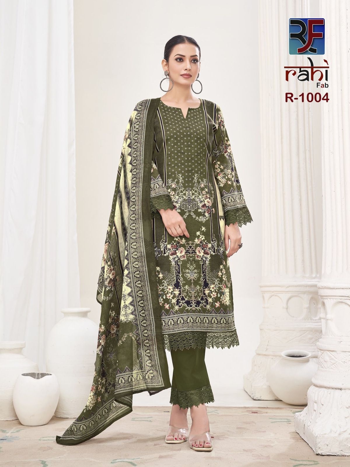 RAHI FAB RAHABAT VOL 1 READYMADE COTTON SUITS