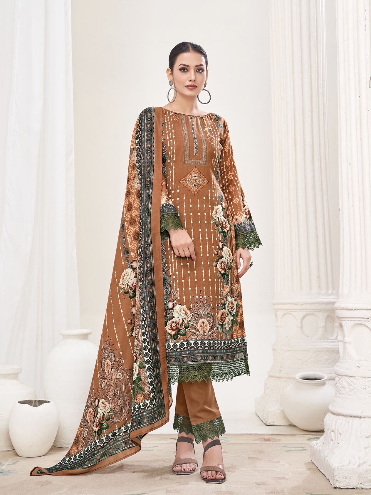 RAHI FAB RAHABAT VOL 1 READYMADE COTTON SUITS