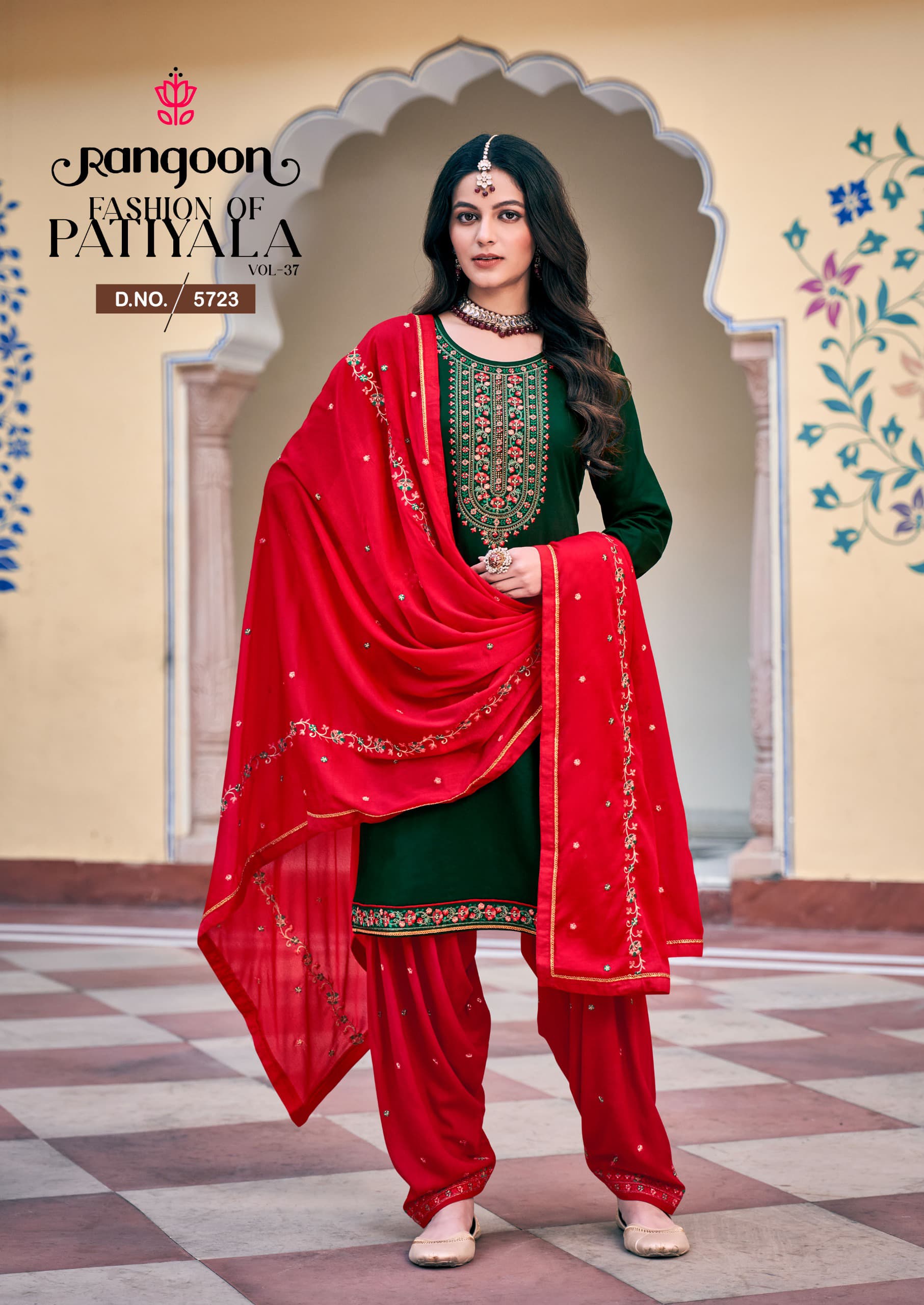 RANGOON FASHION OF PATIYALA VOL 37 SUITS SUPPLIER