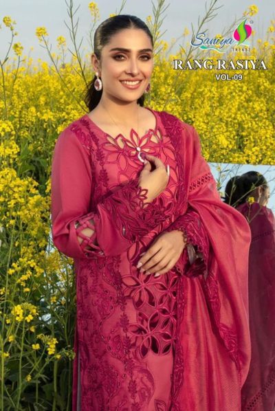 SANIYA TRENDZ RANG RASIYA VOL 9 LATEST CATALOGUE