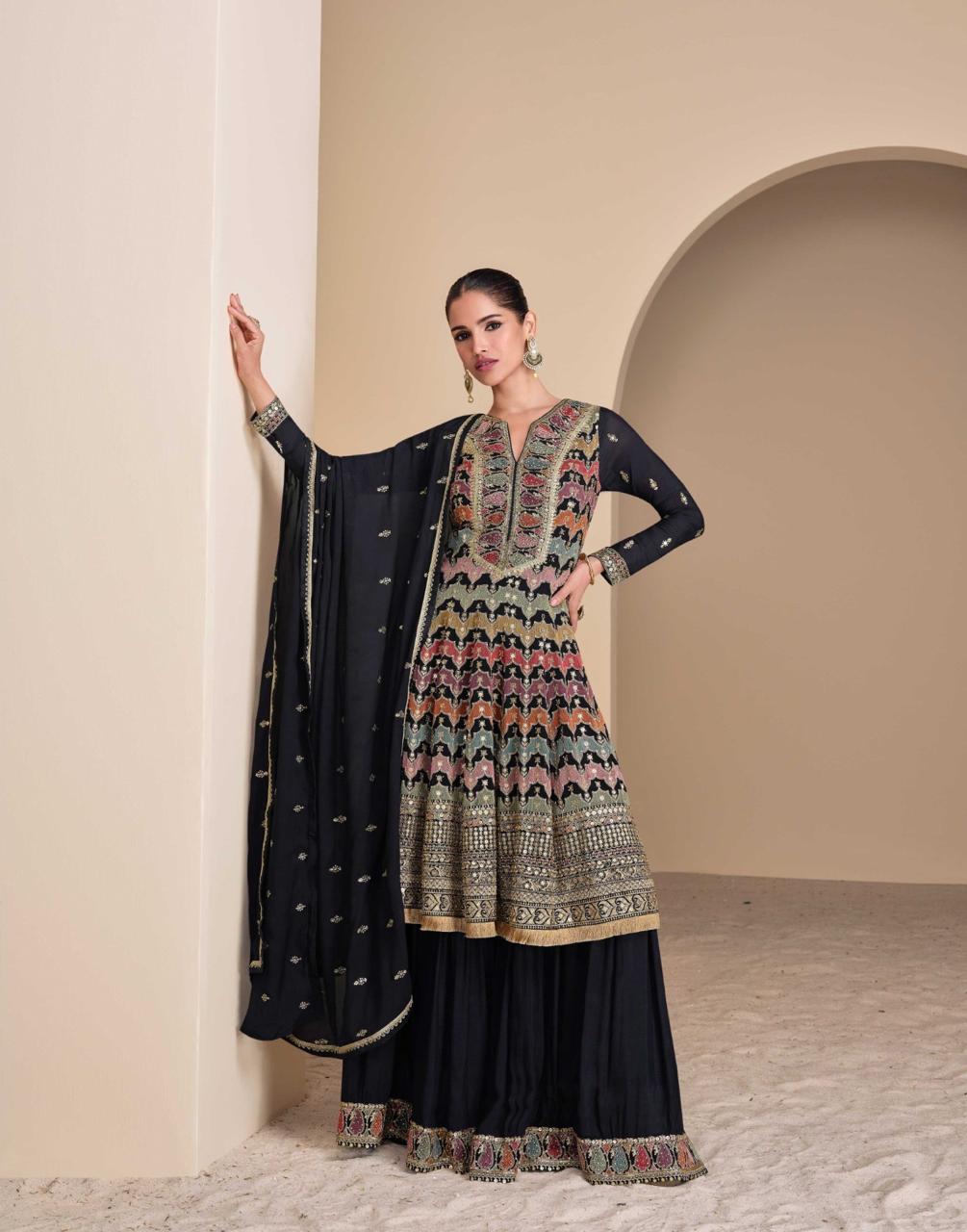 SAYURI DESIGNER ANDAZ PARTY WEAR GEORGETTE SUITS