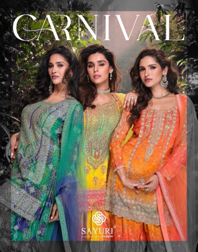 SAYURI DESIGNER CARNIVAL CHINON SILK SUITS SUPPLIER