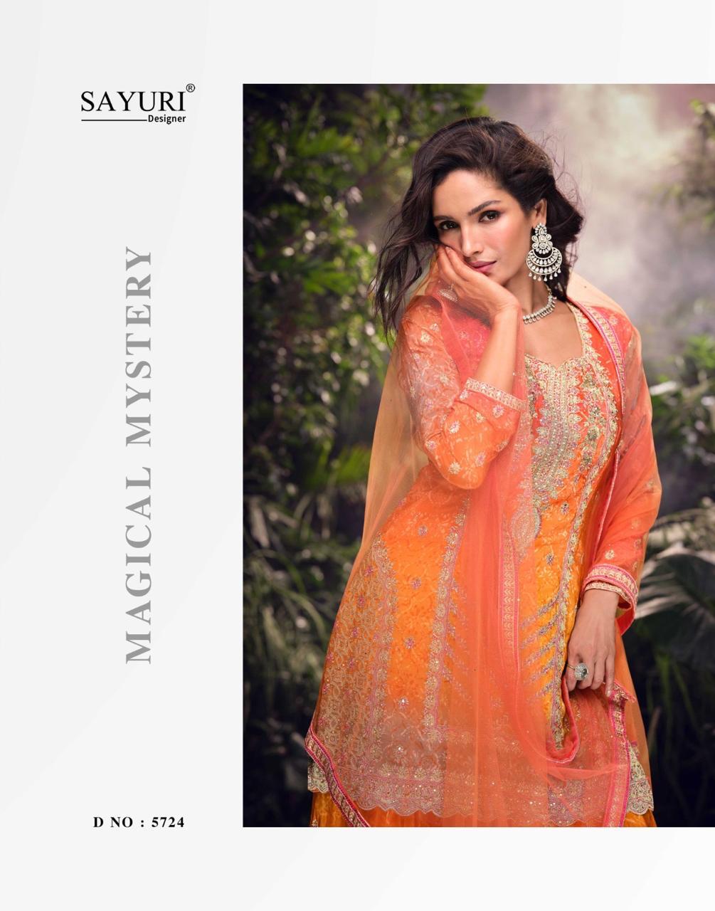 SAYURI DESIGNER CARNIVAL CHINON SILK SUITS SUPPLIER