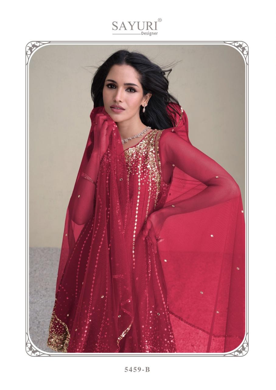 SAYURI DESIGNER JASHN SILK EMBROIDERY SUITS SUPPLIER