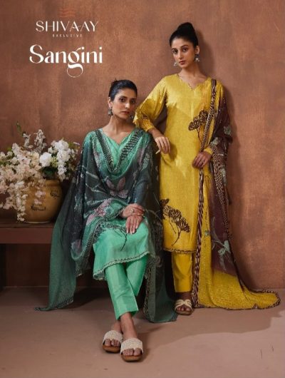 SHIVAAY SANGINI PURE VISCOSE MUSLIN SUITS CATALOGUE