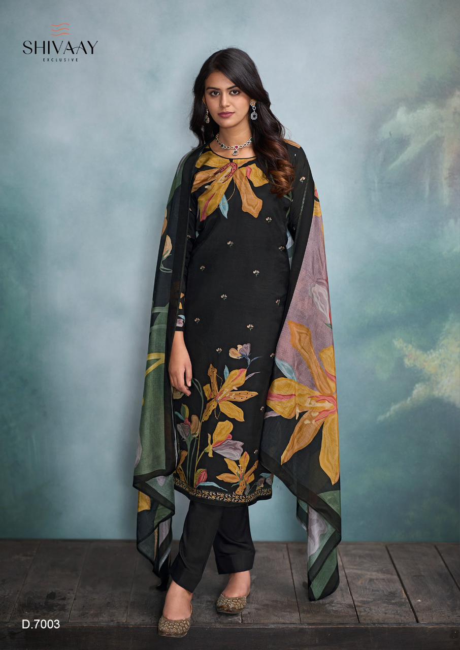 SHIVAAY SPRING VILLA PURE VISCOSE MUSLIN SUITS