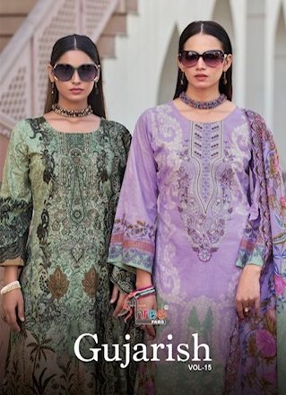 SHREE FABS GUJARISH VOL 15 PAKISTANI SUITS CATALOG