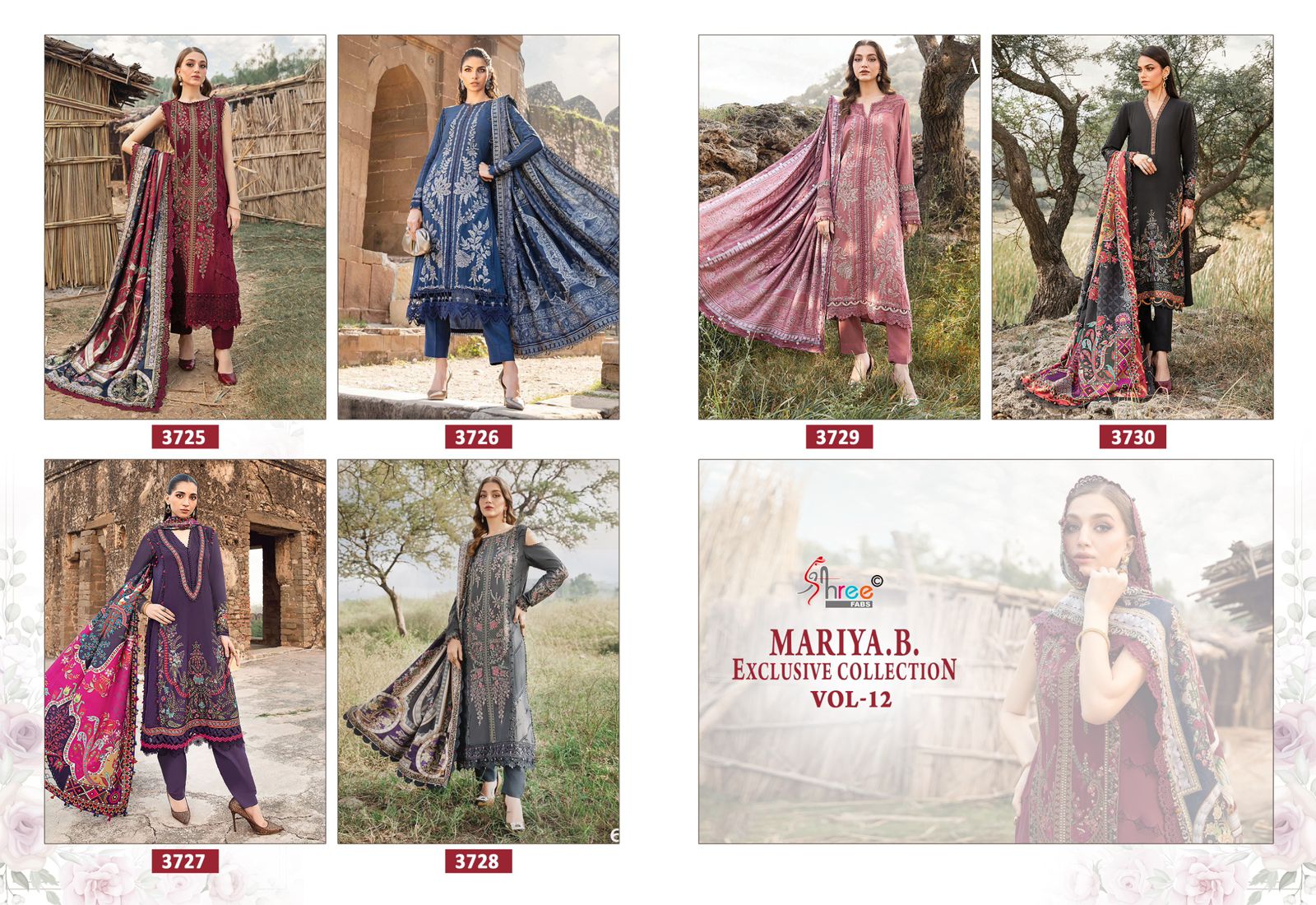 SHREE FABS MARIYA B VOL 12 EXCLUSIVE COLLECTION