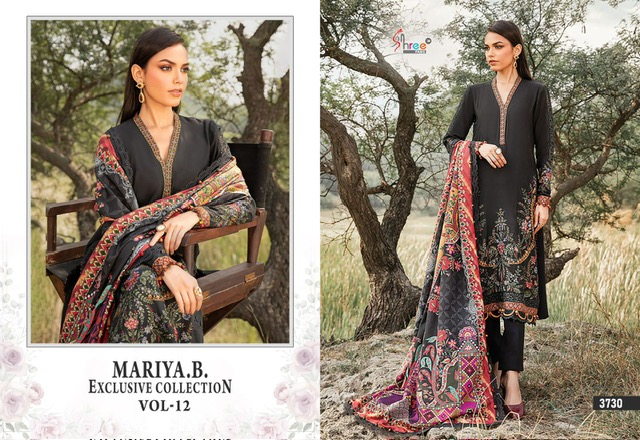 SHREE FABS MARIYA B VOL 12 EXCLUSIVE COLLECTION