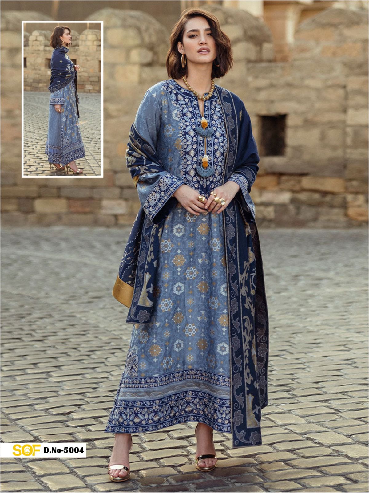 SHREE OM FAB SAIRA RIZWAN VOL 5 LAWN KARACHI SUITS