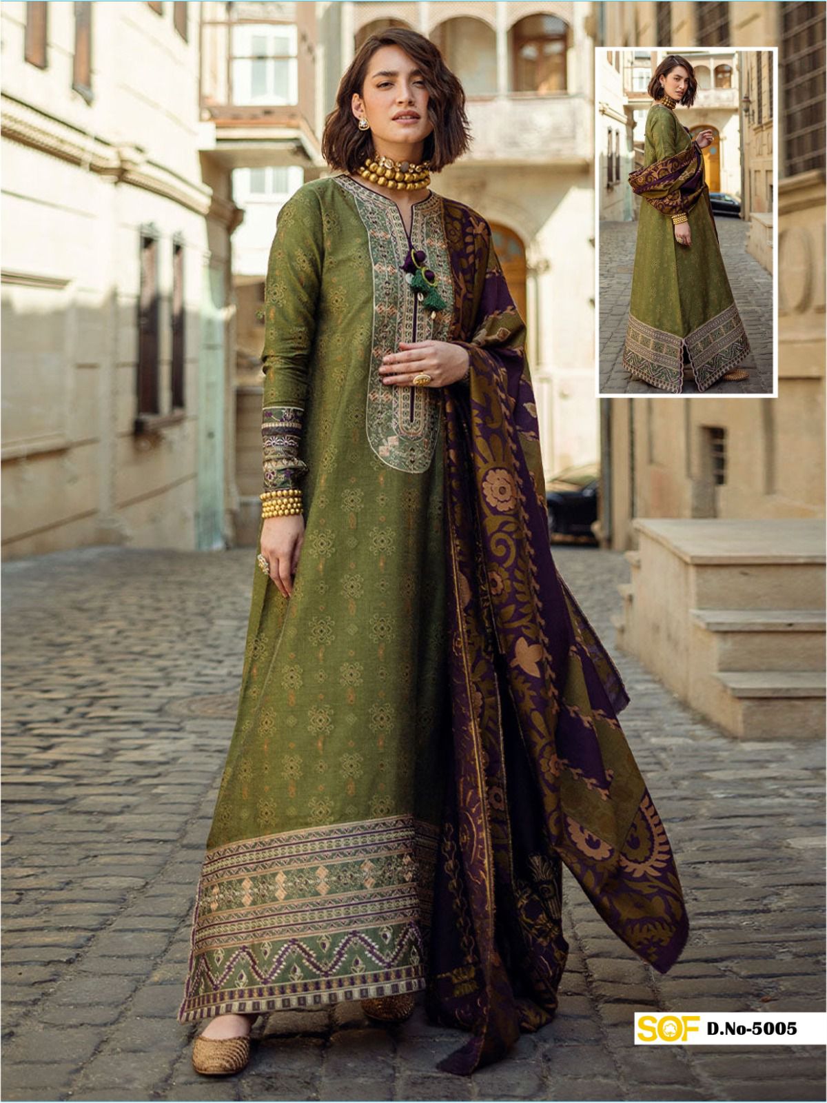 SHREE OM FAB SAIRA RIZWAN VOL 5 LAWN KARACHI SUITS