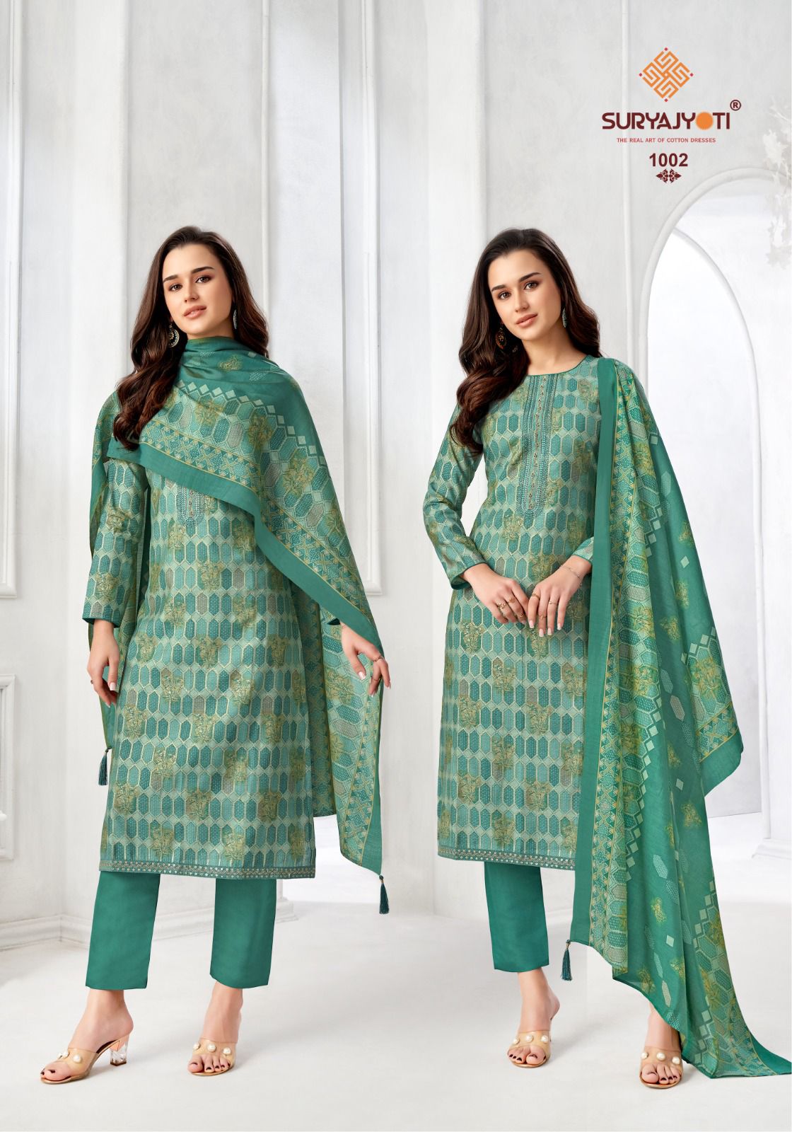 SURYAJYOTI KUHU VOL 1 COTTON PRINTED SUITS