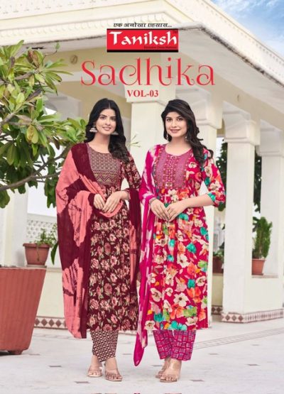 TANIKSH SADHIKA VOL 3 READYMADE KURTIS SUPPLIER