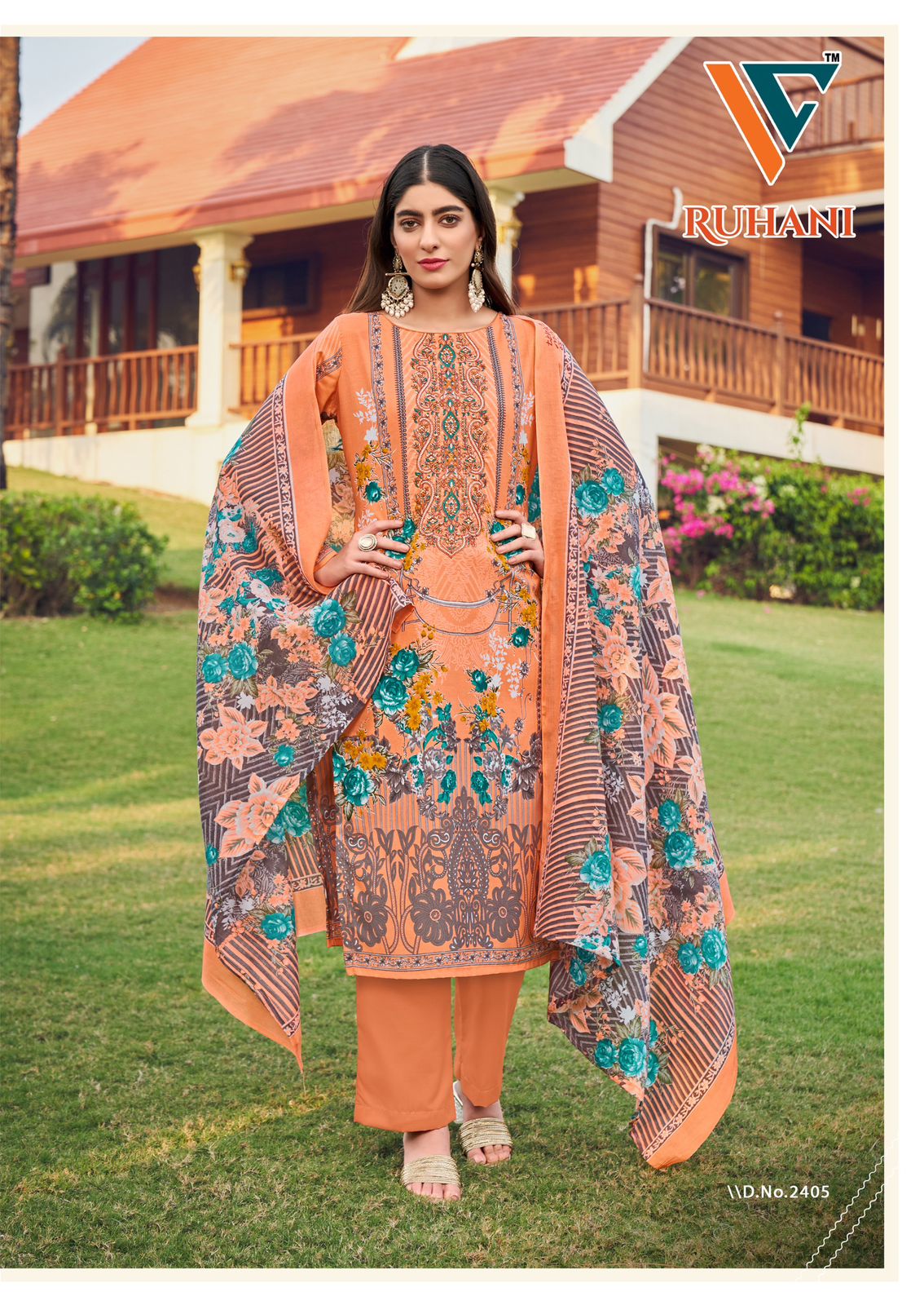 VANDANA‎ CREATION RUHANI‎ VOL 24 COTTON SUIT CATALOG