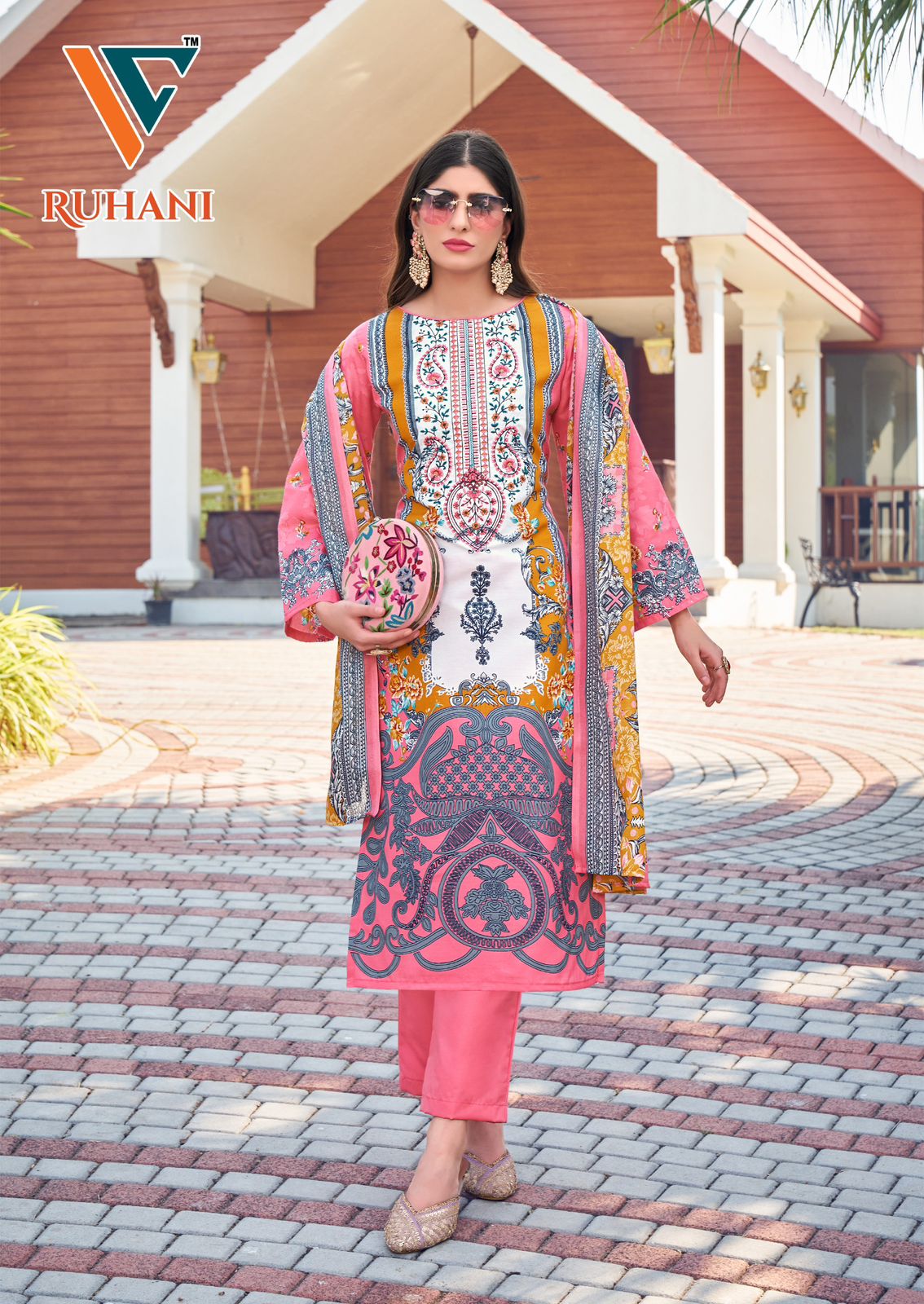 VANDANA‎ CREATION RUHANI‎ VOL 24 COTTON SUIT CATALOG