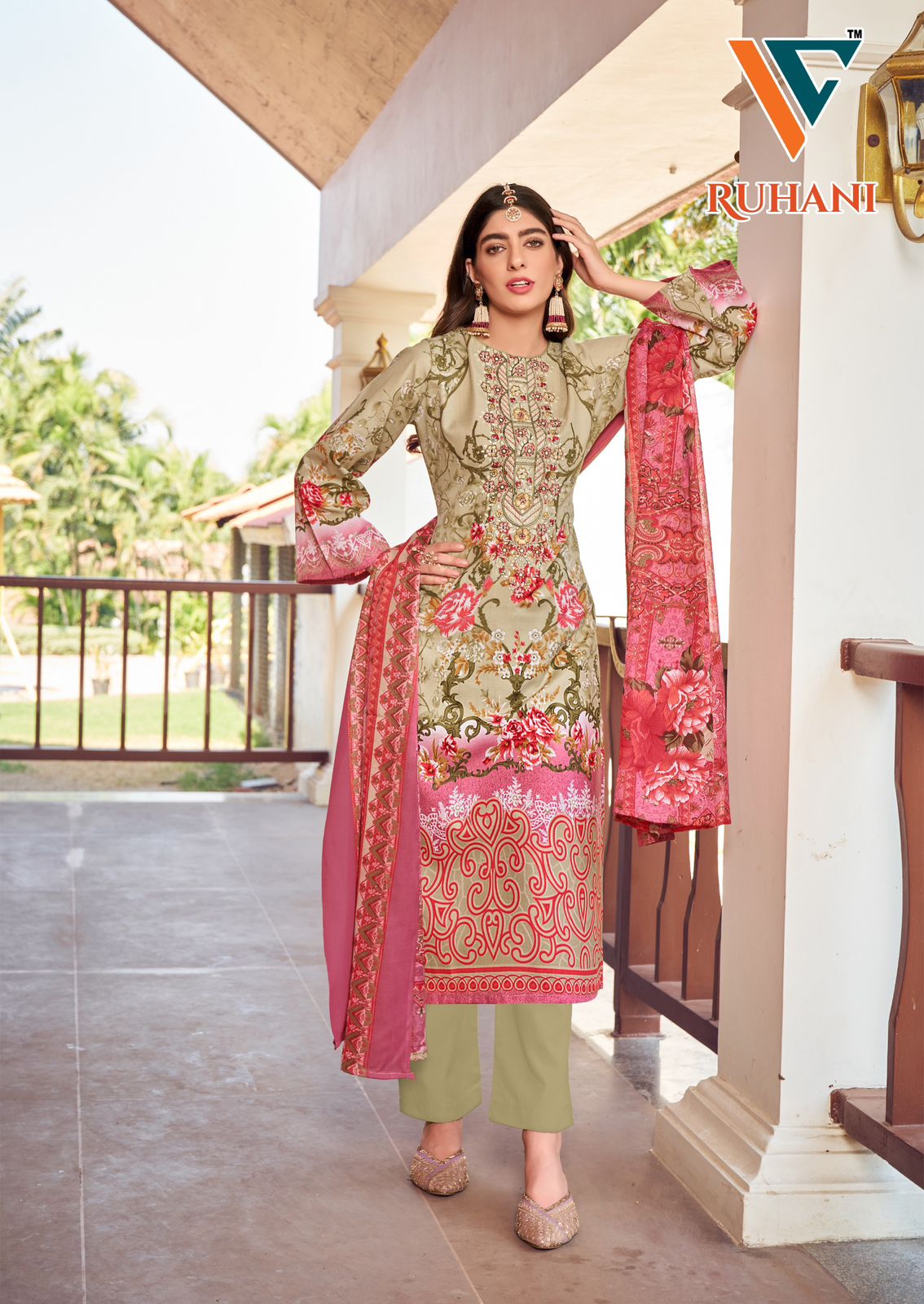 VANDANA‎ CREATION RUHANI‎ VOL 24 COTTON SUIT CATALOG