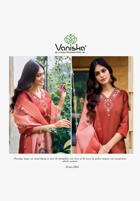 VANISKA FITOOR VOL 2 ROMAN SIMER READYMADE KURTI