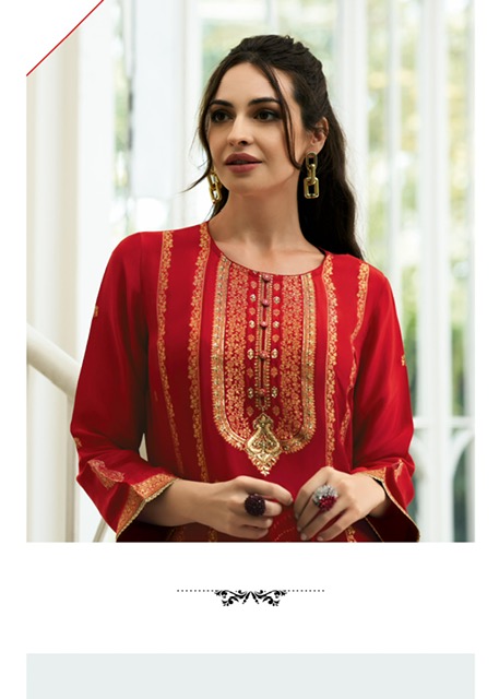 VARSHAA VIBHA VISCOSE MUSLIN EMBROIDERY SUITS