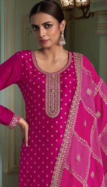 VINAY KULEESH SHRISTI HIT LIST SILK EMBROIDERY SUITS