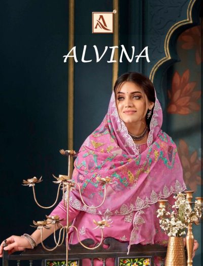 ALOK SUIT ALVINA EDITION 2 COTTON EMBROIDERY SUITS