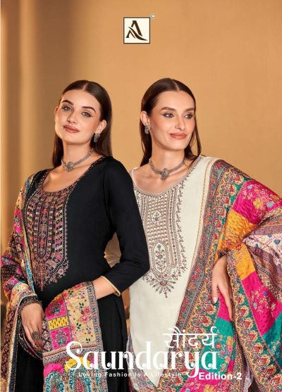 ALOK SUIT SAUNDARYA EDITION 2 VISCOSE SUITS SUPPLIER